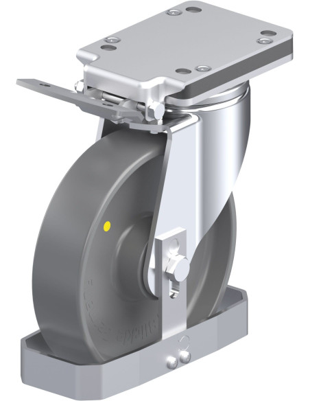 LH-PO 200K-IS-ELS-FS antistatinis ratukas su stabdžiais