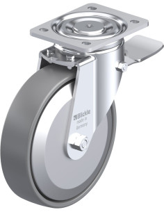 LH-PO 200K-ST-ELS-FA antistatinis ratukas su stabdžiais