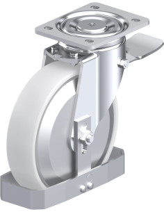 LH-PO 200K-ST-FA-FS pasukamas ratukas su stabdžiais