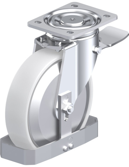 LH-PO 200K-ST-FA-FS pasukamas ratukas su stabdžiais