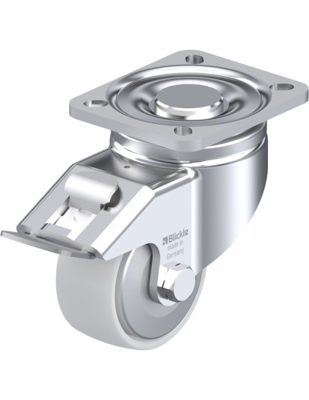 LH-PO 82G-FI-FA sintetinis pasukamas ratukas su stabdžiais