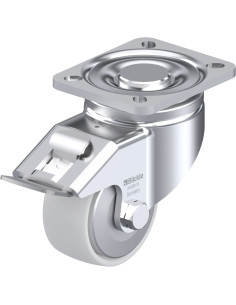 LH-PO 82K-FI-FA pasukamas ratukas su stabdžiais 80 mm