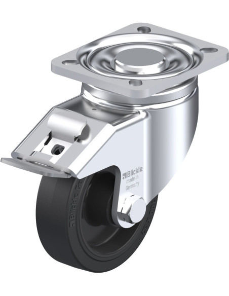 LH-POEV 100R-1-FI pasukamas ratukas su stabdžiais