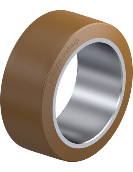 Bandažas BB 343x140/245 - Poliuretaninis ratukas