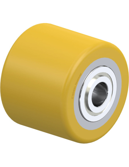 HTH 85x70/20-75K poliuretaninis ratukas padėklų krautuvams