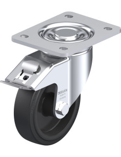 LH-POEV 125XR-3-FI pasukamas ratukas su stabdžiais, 125 mm