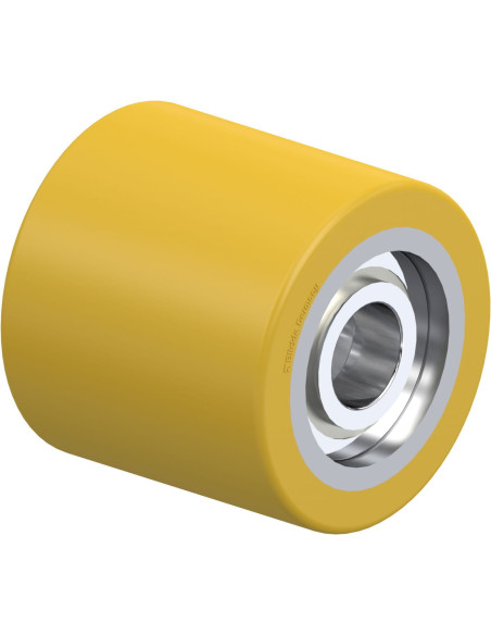 HTH 85x80/25-74K poliuretaninis ratukas padėklų krautuvams