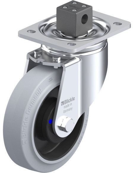 LH-POEV 160XKA-CS13-SG pasukamas ratukas su stabdžiais