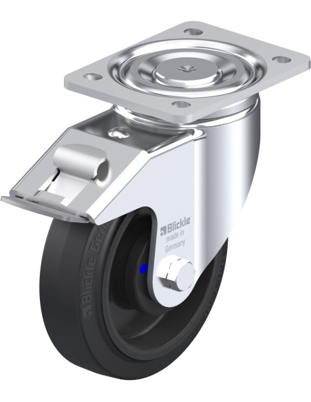 LH-POEV 160XKA-FI pasukamas ratukas su stabdžiais