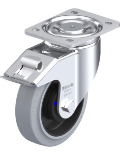 LH-POEV 160XKA-FI-SG pasukamas ratukas su stabdžiais