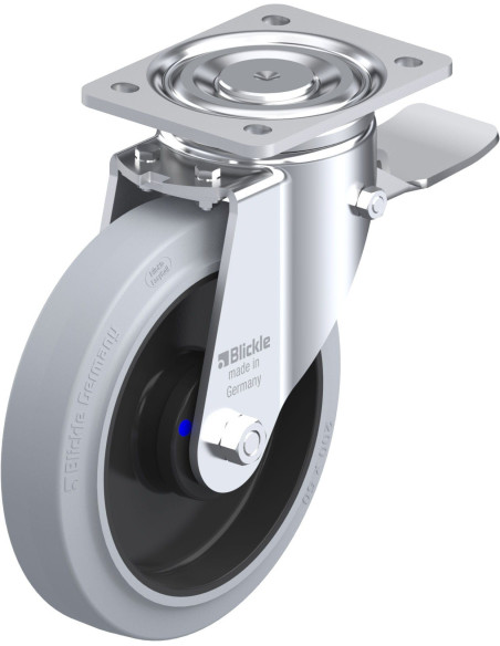 LH-POEV 200XKA-ST-SG pasukamas ratukas su stabdžiais