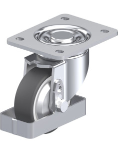 LH-POTH 100G-3-FA-FS poliuretano pasukamas ratukas 100 mm