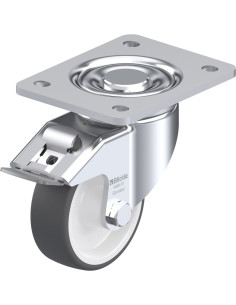 Pasukamas poliuretano ratukas su stabdžiais LH-POTH