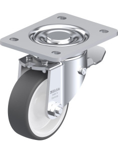 LH-POTH 100G-3-ST poliuretano ratukas su stabdžiais