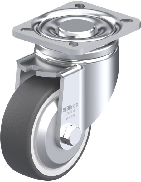 LH-POTH 100K-1-FA poliuretano pasukamas ratukas 100 mm