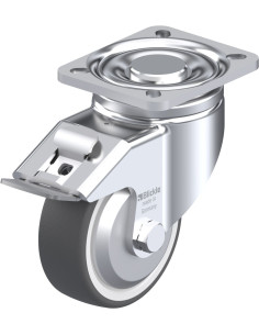 LH-POTH 100K-1-FI-FA poliuretano ratukas su stabdžiais