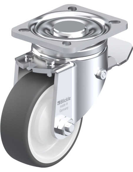 LH-POTH 100K-1-ST poliuretano pasukamas ratukas su