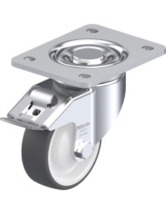 LH-POTH 100K-3-FI poliuretano ratukas su stabdžiais