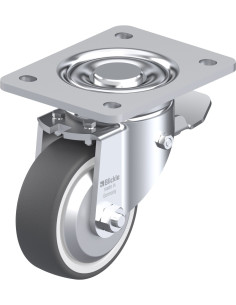 LH-POTH 100K-3-ST-FA poliuretano ratukas su stabdžiais