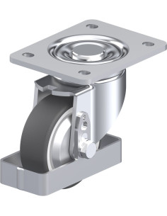 LH-POTH 100R-3-FA-FS poliuretano pasukamas ratukas 100 mm