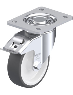 LH-POTH 125G-3-FI poliuretano ratukas su stabdžiais