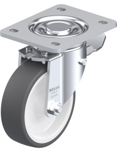 LH-POTH 125G-3-ST poliuretano pasukamas ratukas su