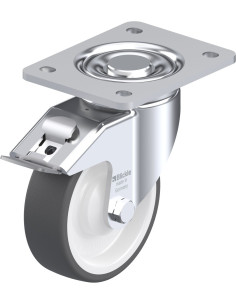 LH-POTH 125K-3-FI poliuretano ratukas su stabdžiais