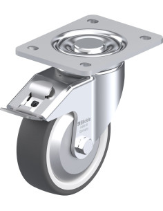 LH-POTH 125K-3-FI-FA poliuretano ratukas su stabdžiais