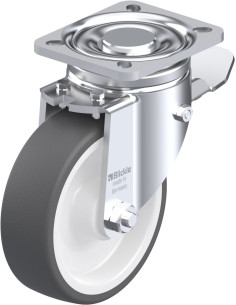 LH-POTH 125R-1-ST poliuretano pasukamas ratukas su