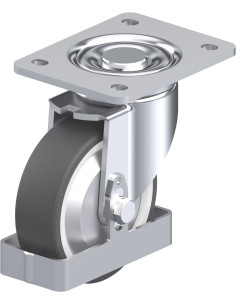 LH-POTH 125R-3-FA-FS poliuretano pasukamas ratukas 125 mm