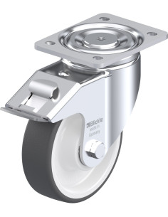 LH-POTH 150K-FI poliuretano ratukas su stabdžiais