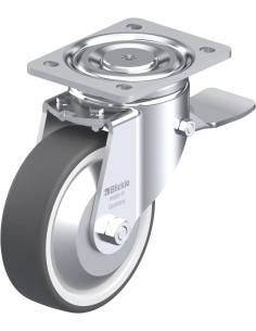 LH-POTH 150K-ST-FA poliuretano pasukamas ratukas su