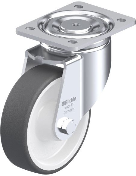 LH-POTH 150R poliuretano pasukamas ratukas 150 mm