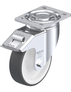 LH-POTH 150R-FI poliuretano ratukas su stabdžiais