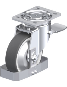 LH-POTH 150R-ST-FA-FS poliuretano pasukamas ratukas su