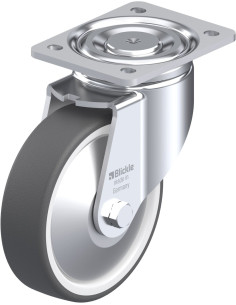 LH-POTH 160G-FA poliuretano pasukamas ratukas 160 mm