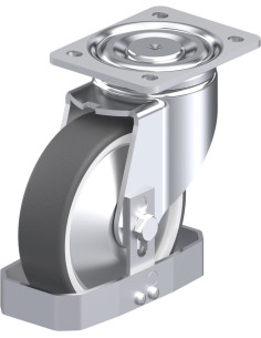 LH-POTH 160R-FA-FS poliuretano pasukamas ratukas 160 mm