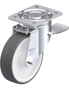 LH-POTH 160R-ST poliuretano ratukas su stabdžiais