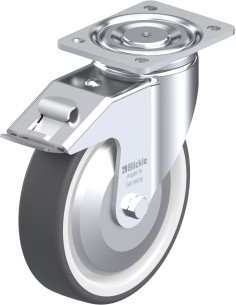 LH-POTH 200K-FI-FA poliuretano pasukamas ratukas su