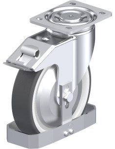 LH-POTH 200K-FI-FA-FS poliuretano pasukamas ratukas su