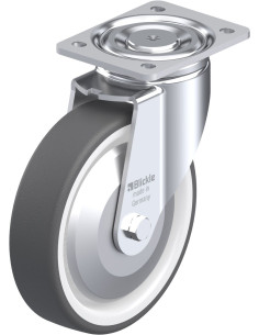 LH-POTH 200R-FA poliuretano pasukamas ratukas 200 mm