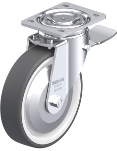 LH-POTH 200R-ST-FA poliuretano ratukas su stabdžiais