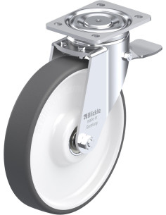 LH-POTH 250K-ST poliuretano ratukas su stabdžiais