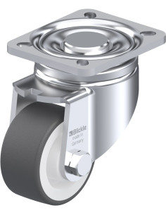 LH-POTH 75R poliuretano pasukamas ratukas 75 mm