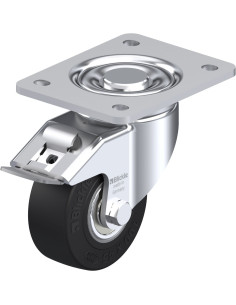 LH-SE 100K-3-FI pasukamas ratukas su stabdžiais, 100 mm