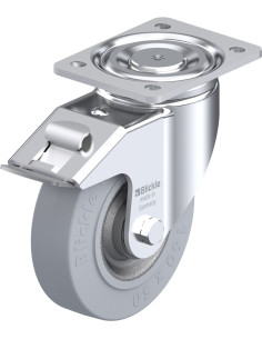 LH-SE 160K-FI-SG pasukamas ratukas su stabdžiais, 160 mm