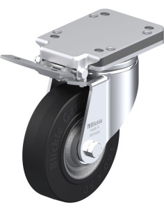 LH-SE 160K-IS pasukamas ratukas su stabdžiais, 160 mm