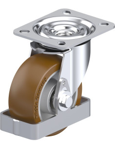 L-ALB 101K-FS poliuretano pasukamas ratukas 100 mm