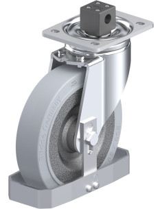 LH-SE 200K-CS13-SG-FS pasukamas ratukas su stabdžiais