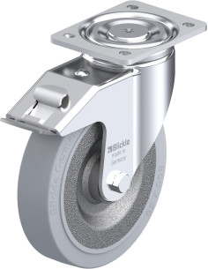 LH-SE 200K-FI-SG pasukamas ratukas su stabdžiais, 200 mm